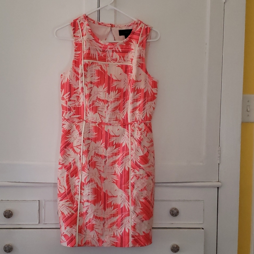 J. Crew floral sheath dress